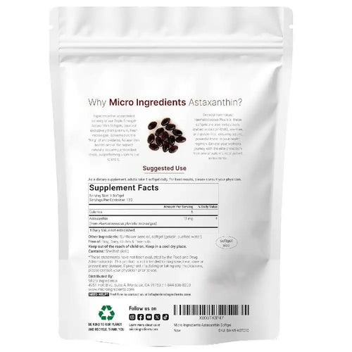 Astaxanthin Softgels